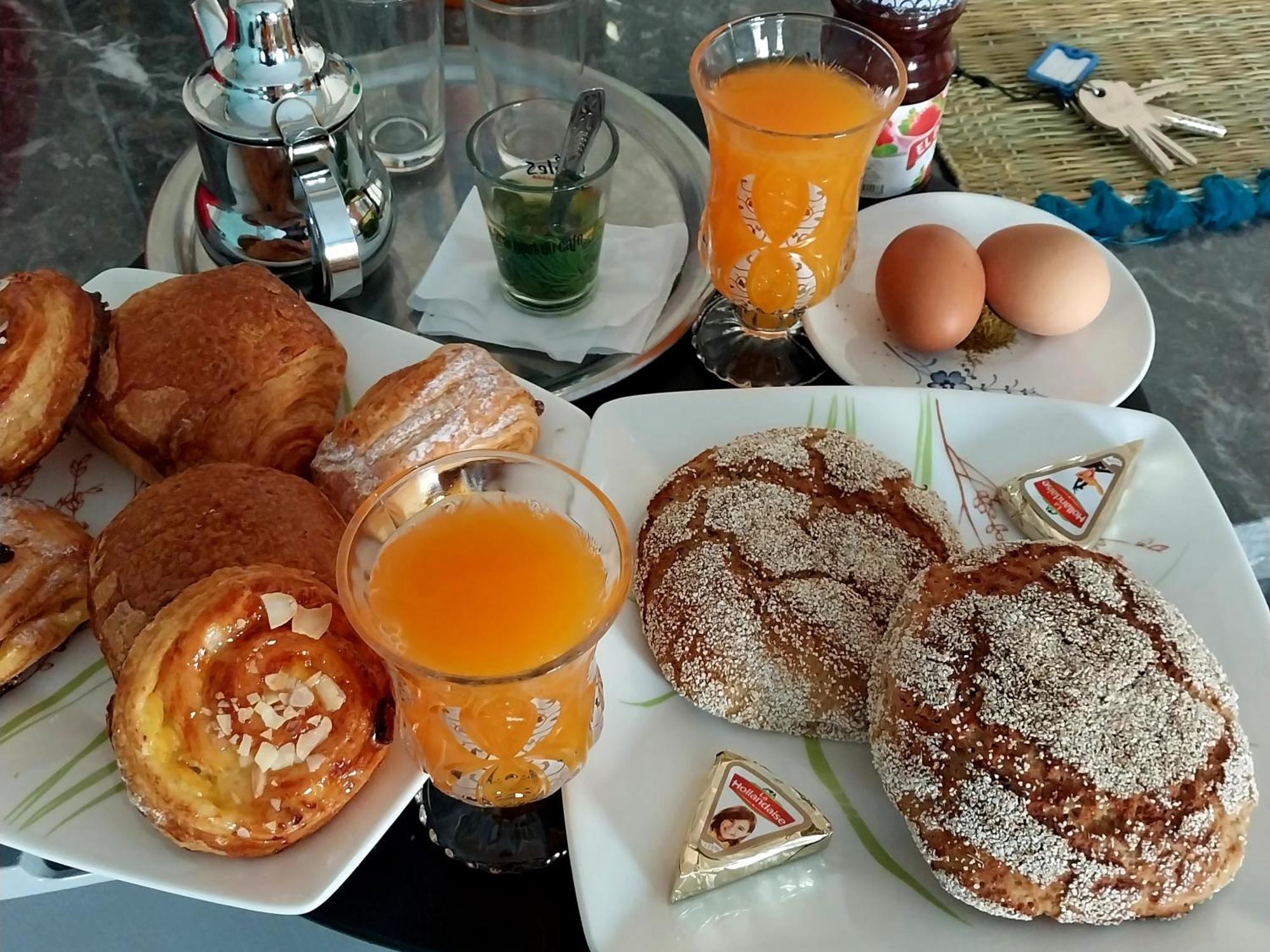 Beautiful Apartment Next To Airport Mohamed V Derroua Екстериор снимка